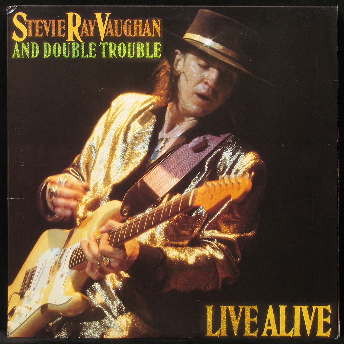 LP Stevie Ray Vaughan — Live Alive (2LP) фото