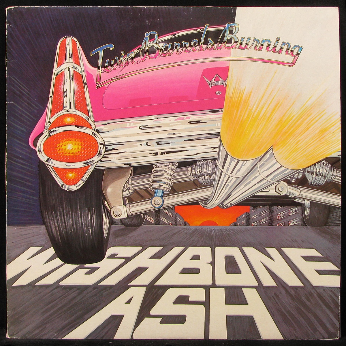 LP Wishbone Ash — Twin Barrels Burning фото