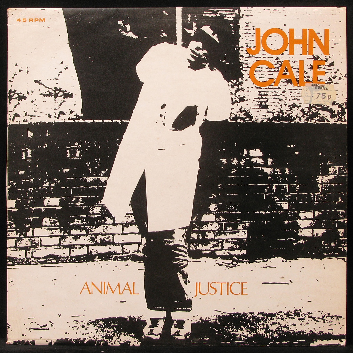 LP John Cale — Animal Justice (maxi) фото
