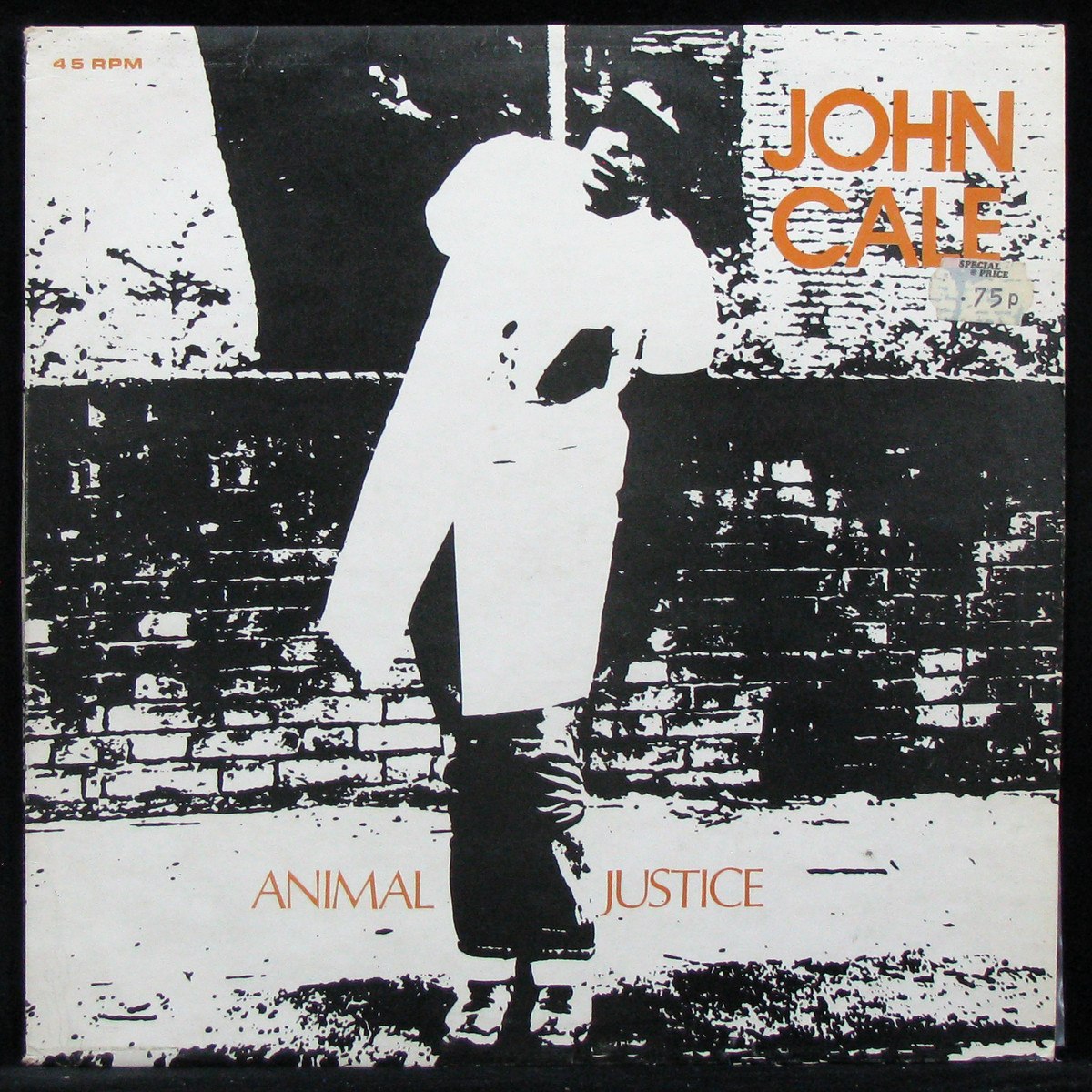 LP John Cale — Animal Justice (maxi) фото