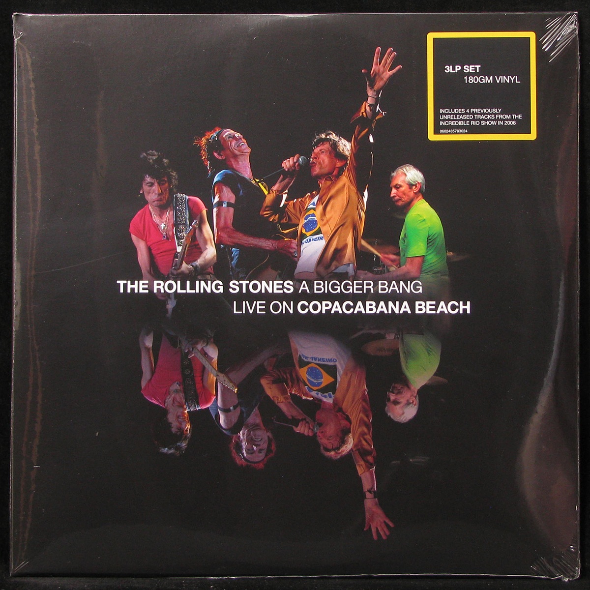 LP Rolling Stones — A Bigger Bang - Live On Copacabana Beach (3LP, coloured vinyl) фото