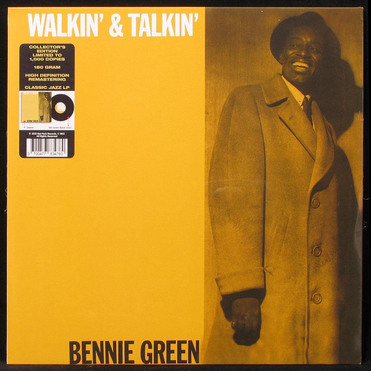 LP Bennie Green — Walkin' And Talkin' фото