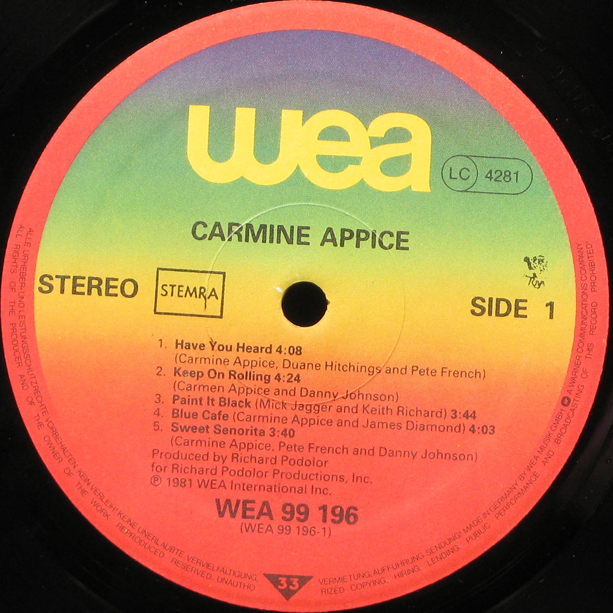 LP Carmine Appice — Carmine Appice фото 2
