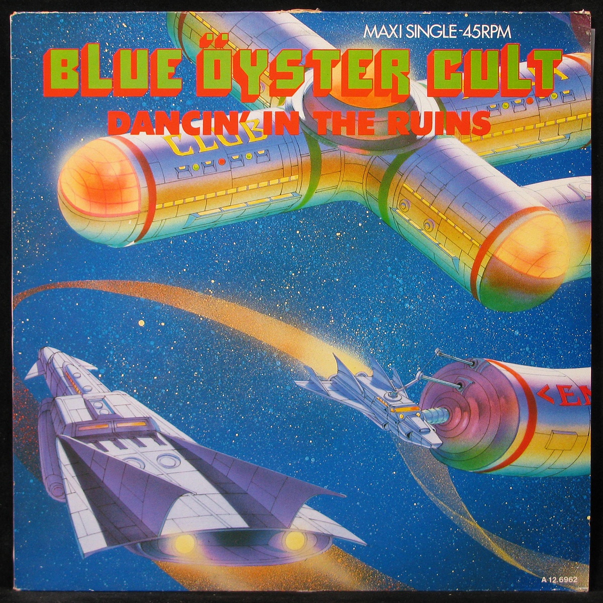 LP Blue Oyster Cult — Dancin' In The Ruins (maxi) фото