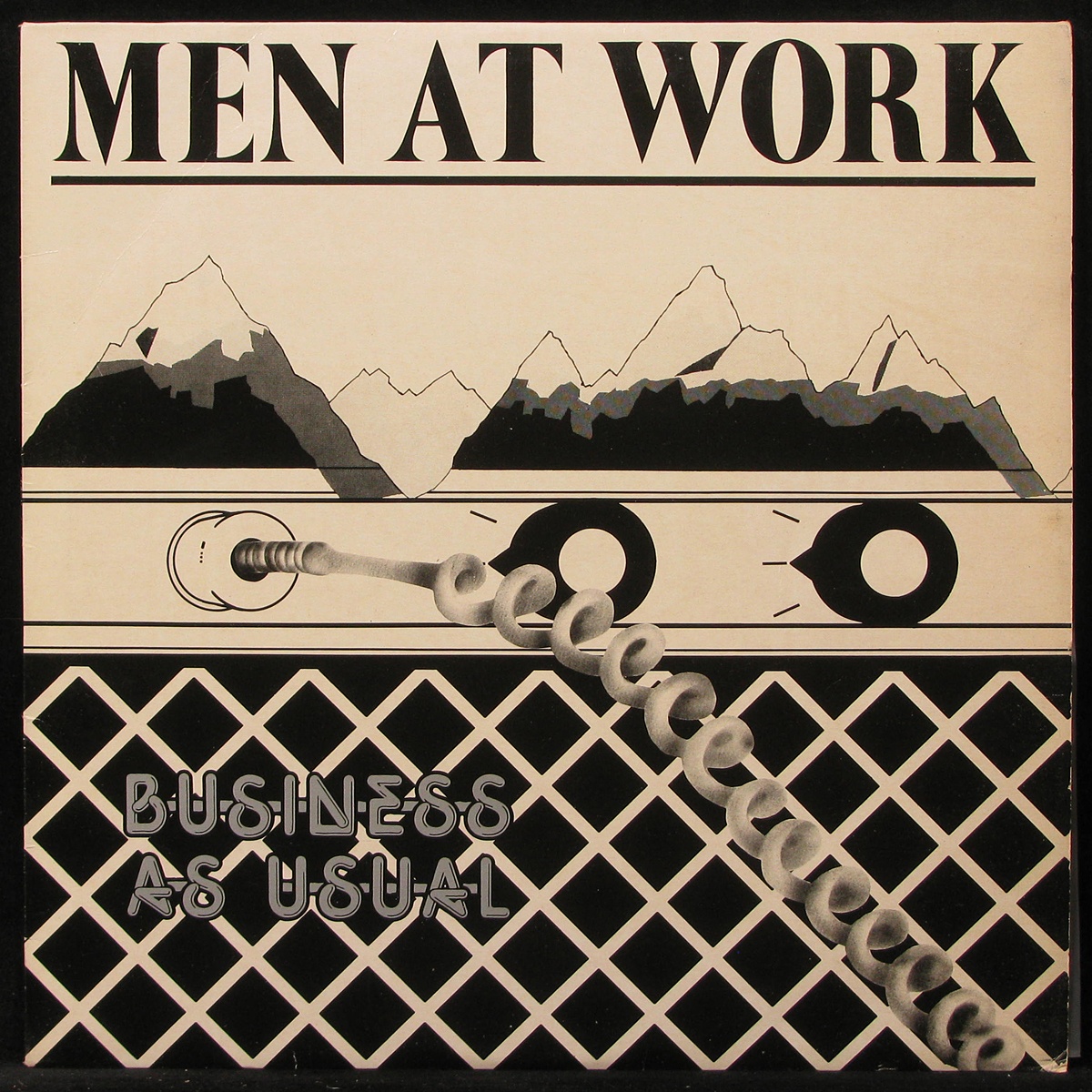 LP Men At Work — Business As Usual фото