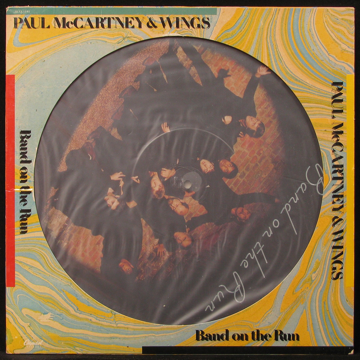 LP Wings — Band On The Run (picture disc) фото