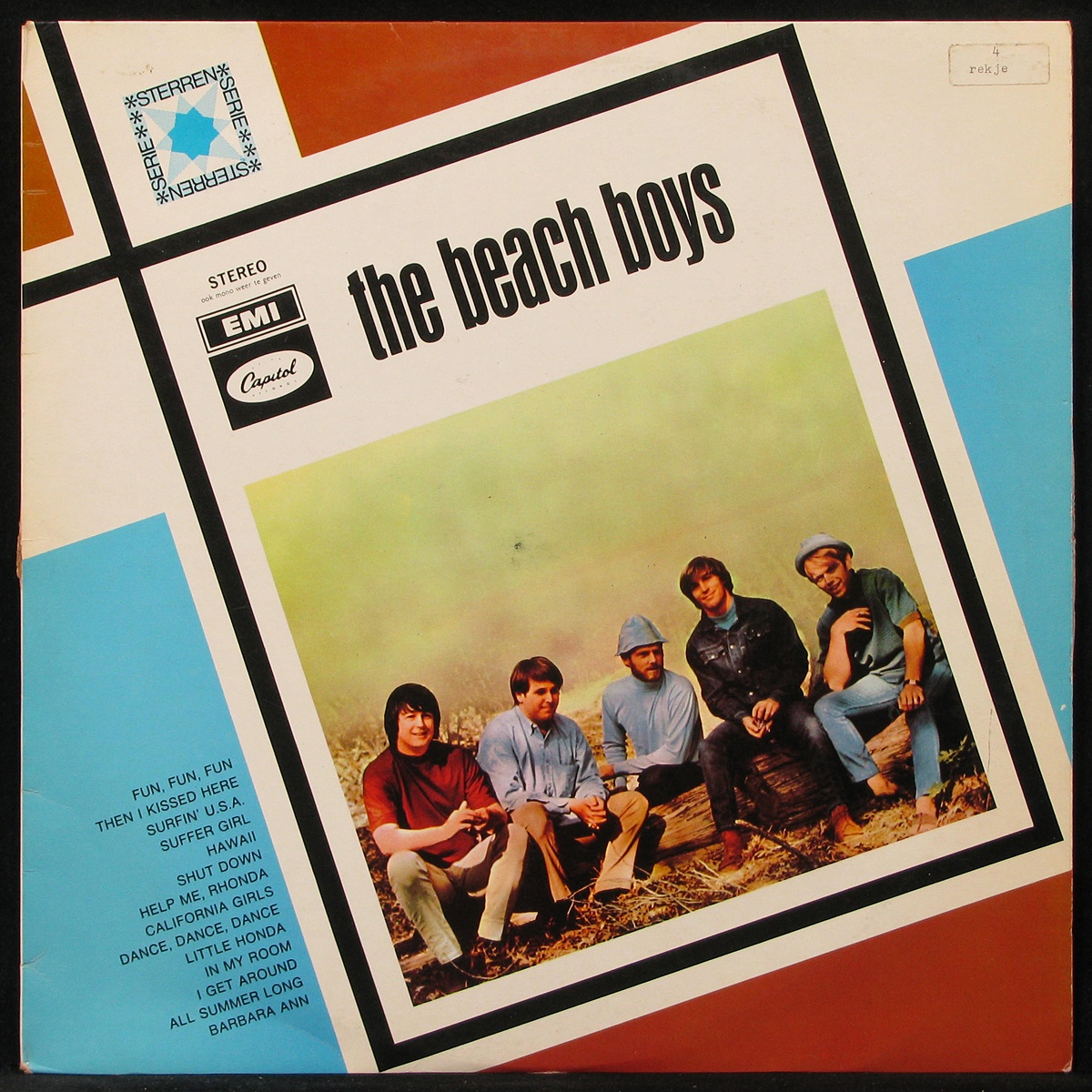 LP Beach Boys — Beach Boys (1967) фото