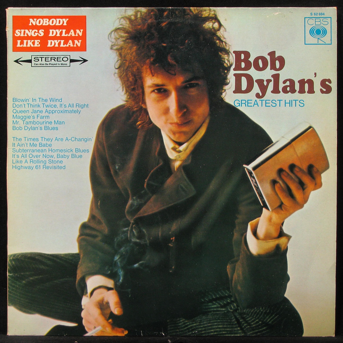 LP Bob Dylan — Bob Dylan's Greatest Hits фото