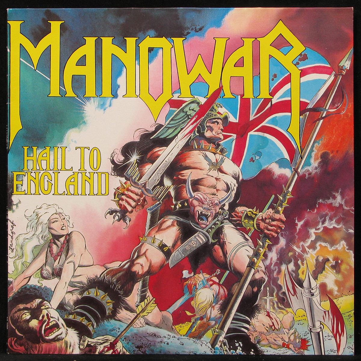 LP Manowar — Hail To England фото