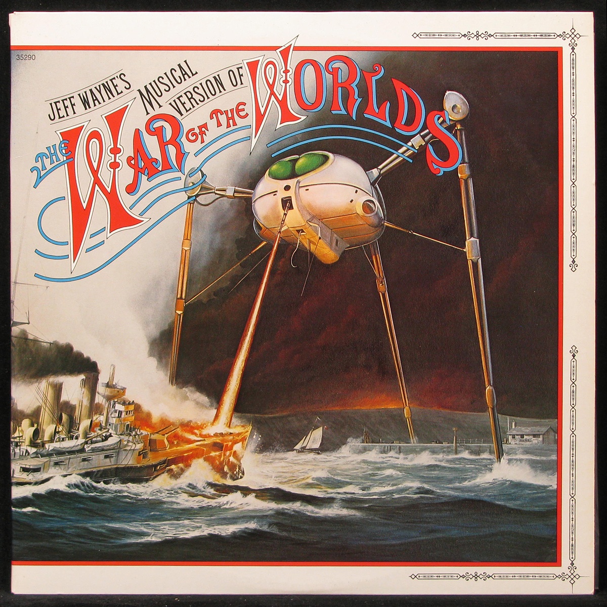 LP Jeff Wayne — War Of The Worlds (2LP, + book) фото