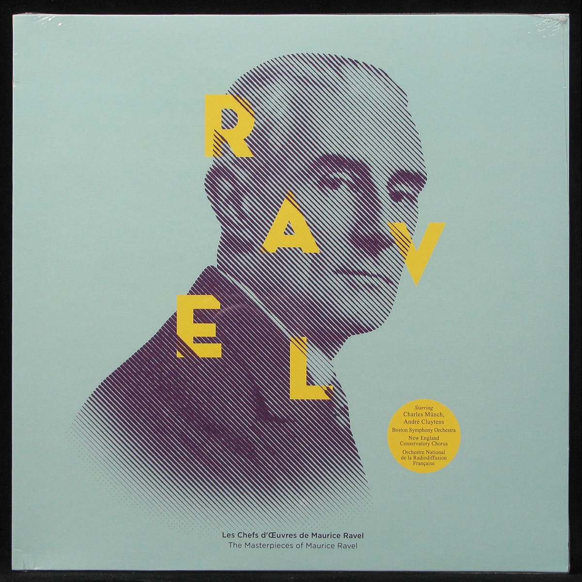 LP Charles Munch / Andre Cluytens — Masterpieces Of Maurice Ravel фото