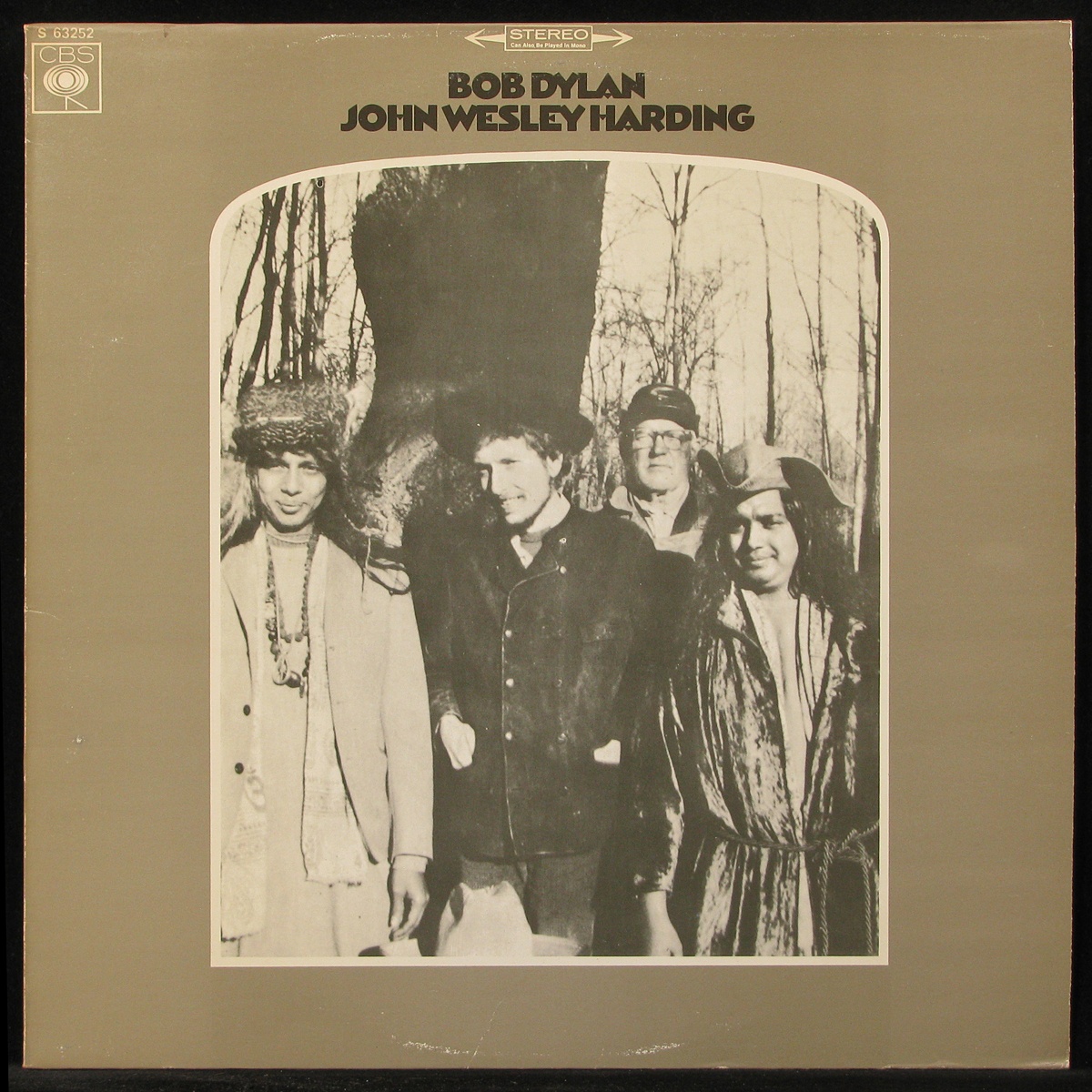 LP Bob Dylan — John Wesley Harding фото