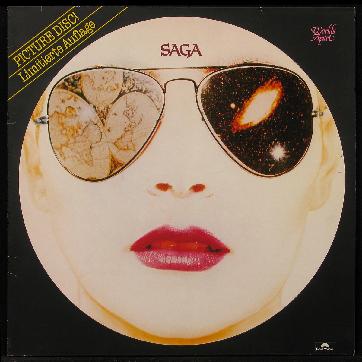 LP Saga — Worlds Apart (picture disc) фото