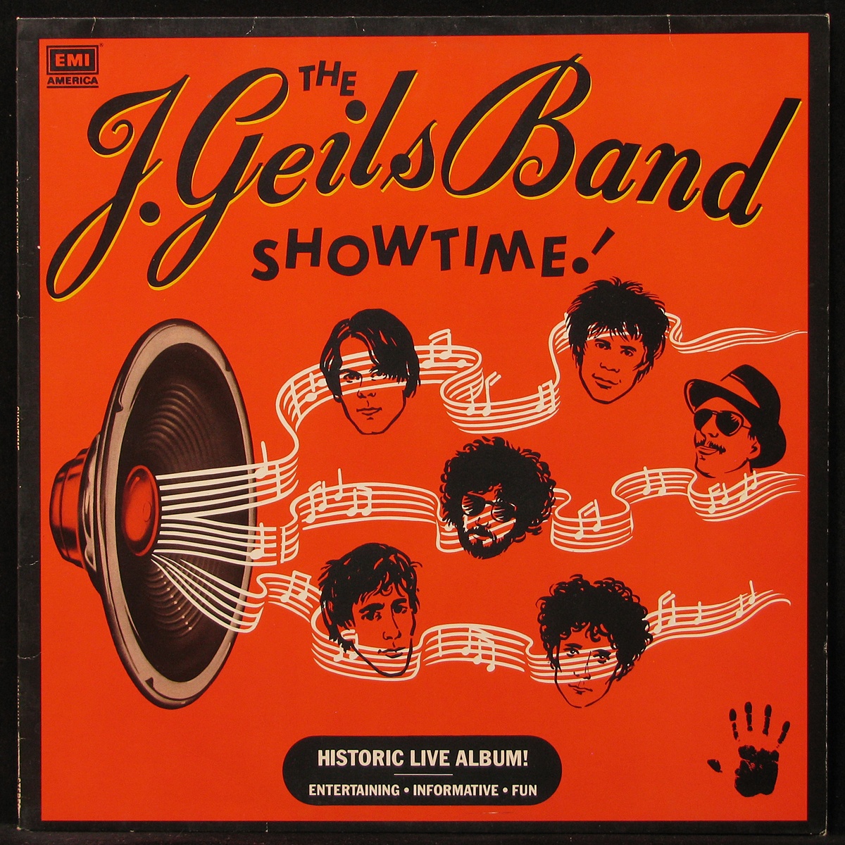 LP J. Geils Band — Showtime! фото
