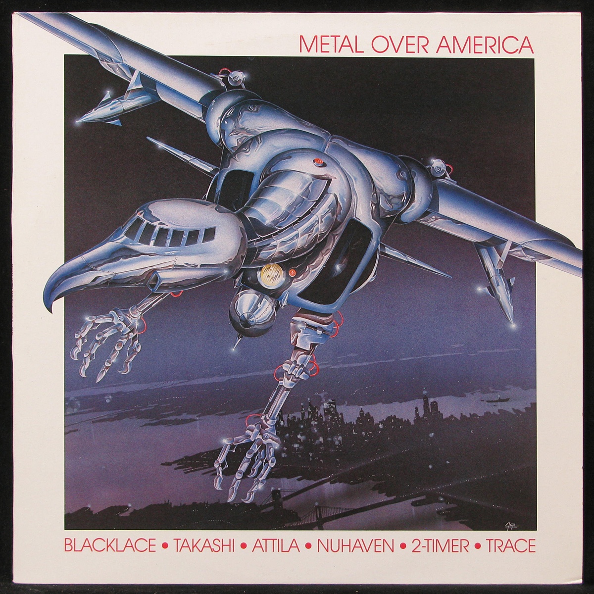 LP V/A — Metal Over America фото