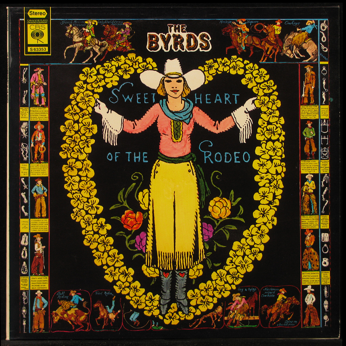 LP Byrds — Sweetheart Of The Rodeo фото