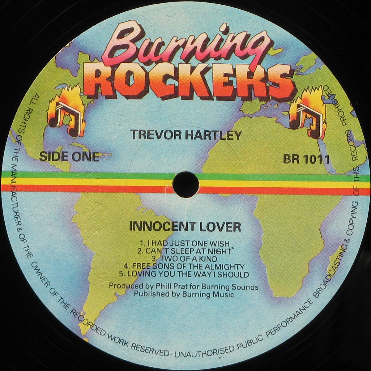 LP Trevor Hartley — Innocent Lover фото 3