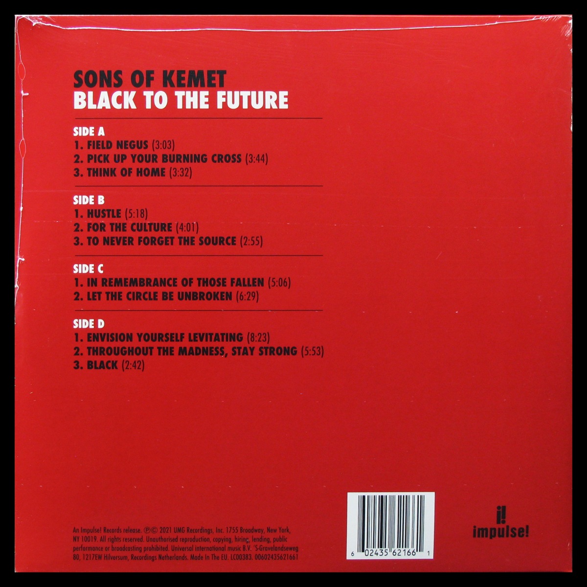 LP Sons Of Kemet — Black To The Future (2LP) фото 2