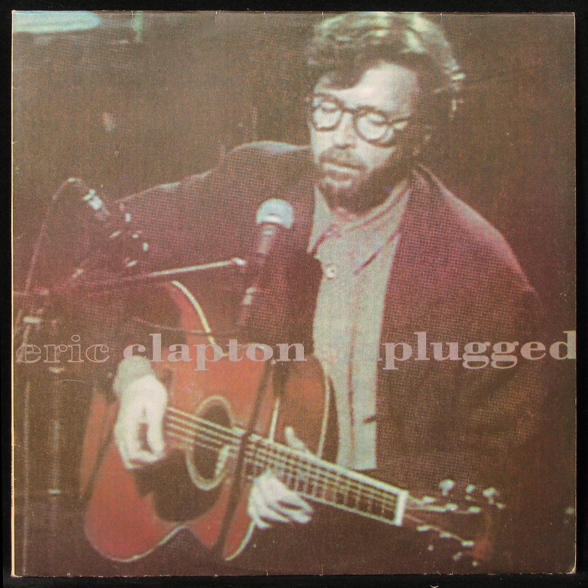 LP Eric Clapton — Unplugged фото