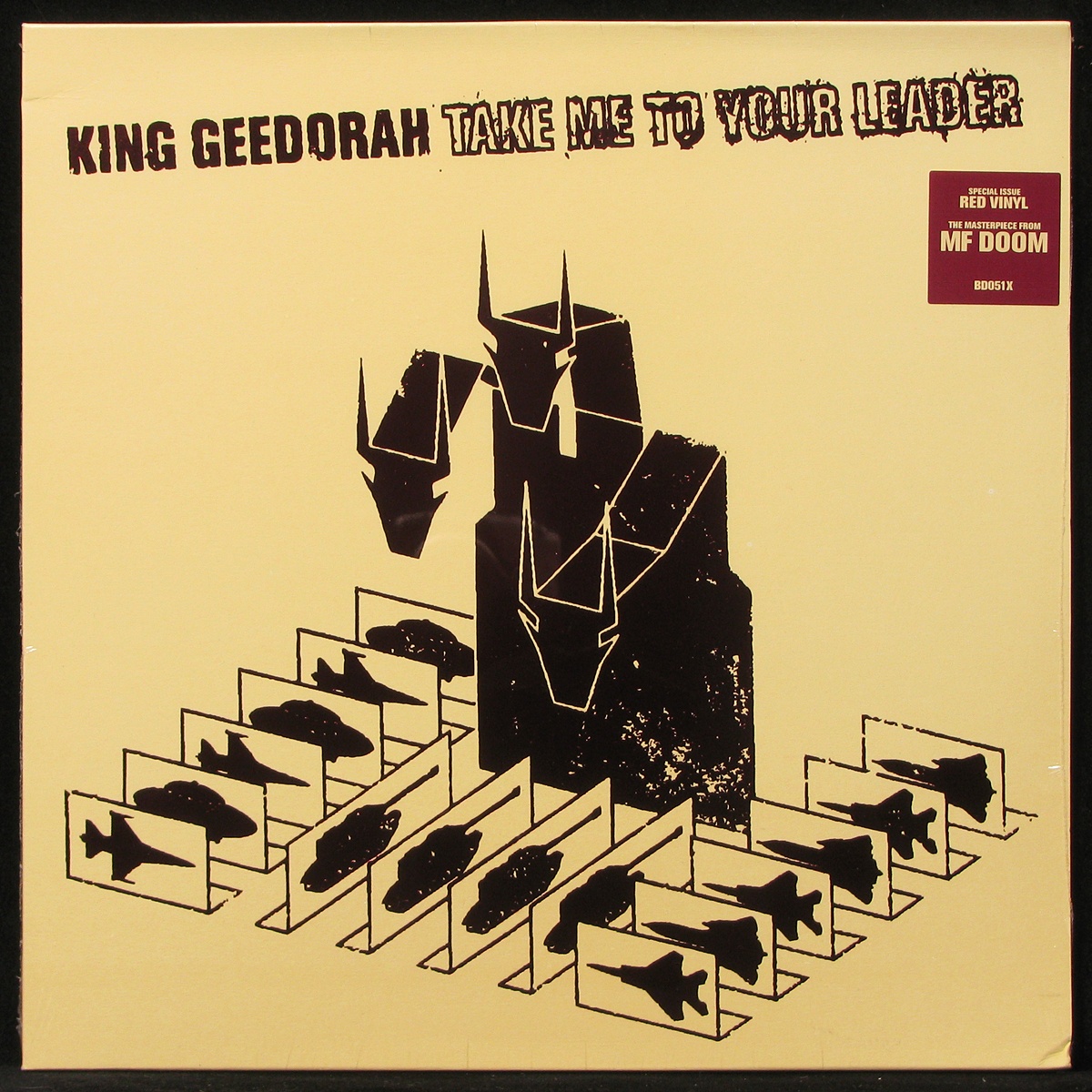 LP King Geedorah — Take Me To Your Leader (2LP, coloured vinyl) фото