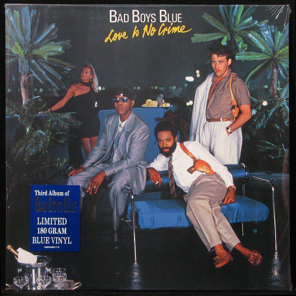 LP Bad Boys Blue — Love Is No Crime (coloured vinyl) фото