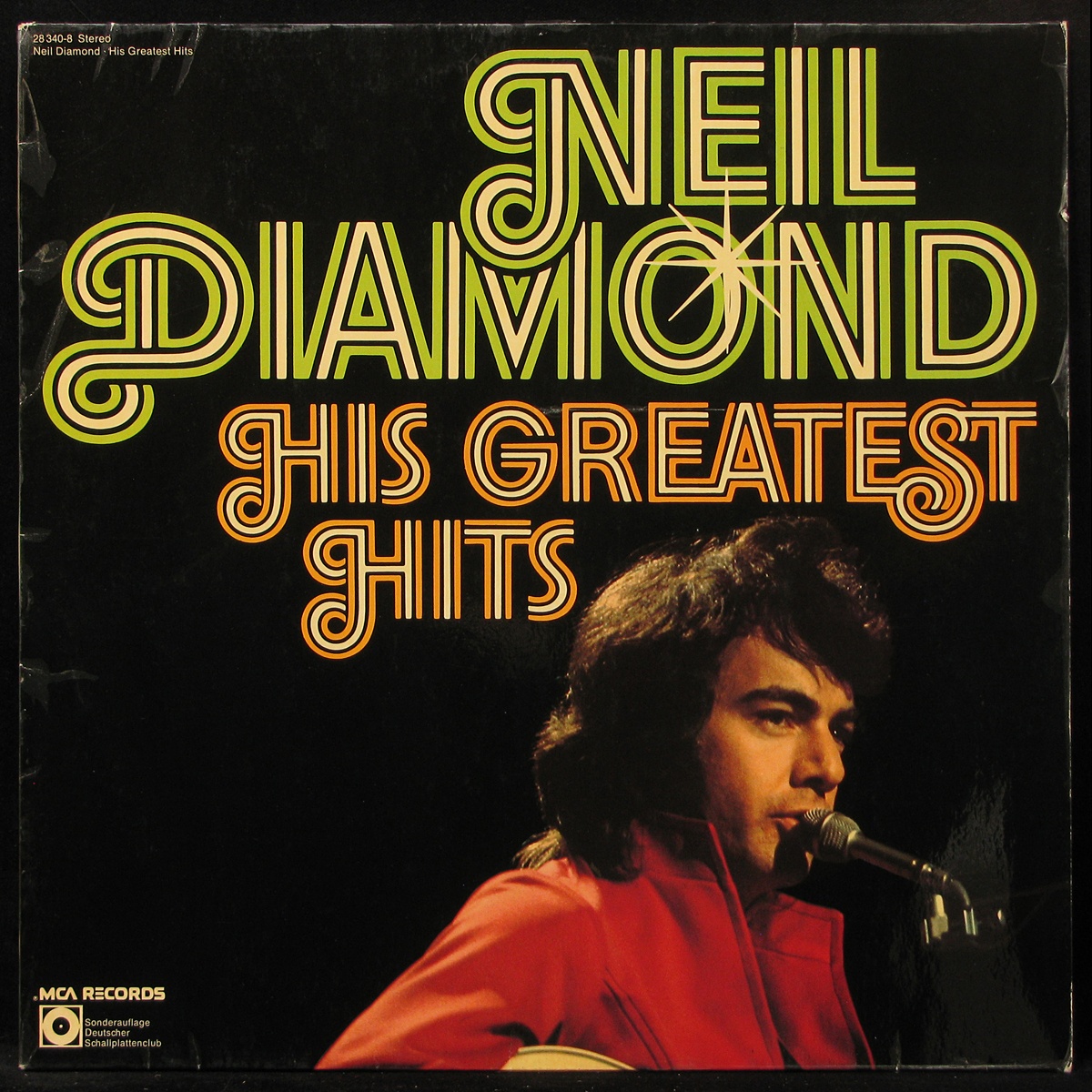 LP Neil Diamond — His Greatest Hits (club edition) фото