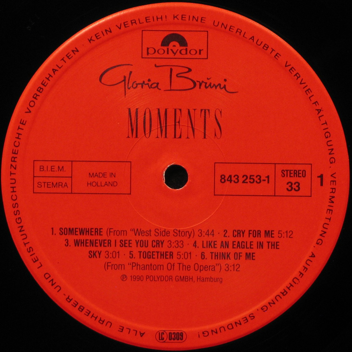 LP Gloria Bruni — Moments фото 2
