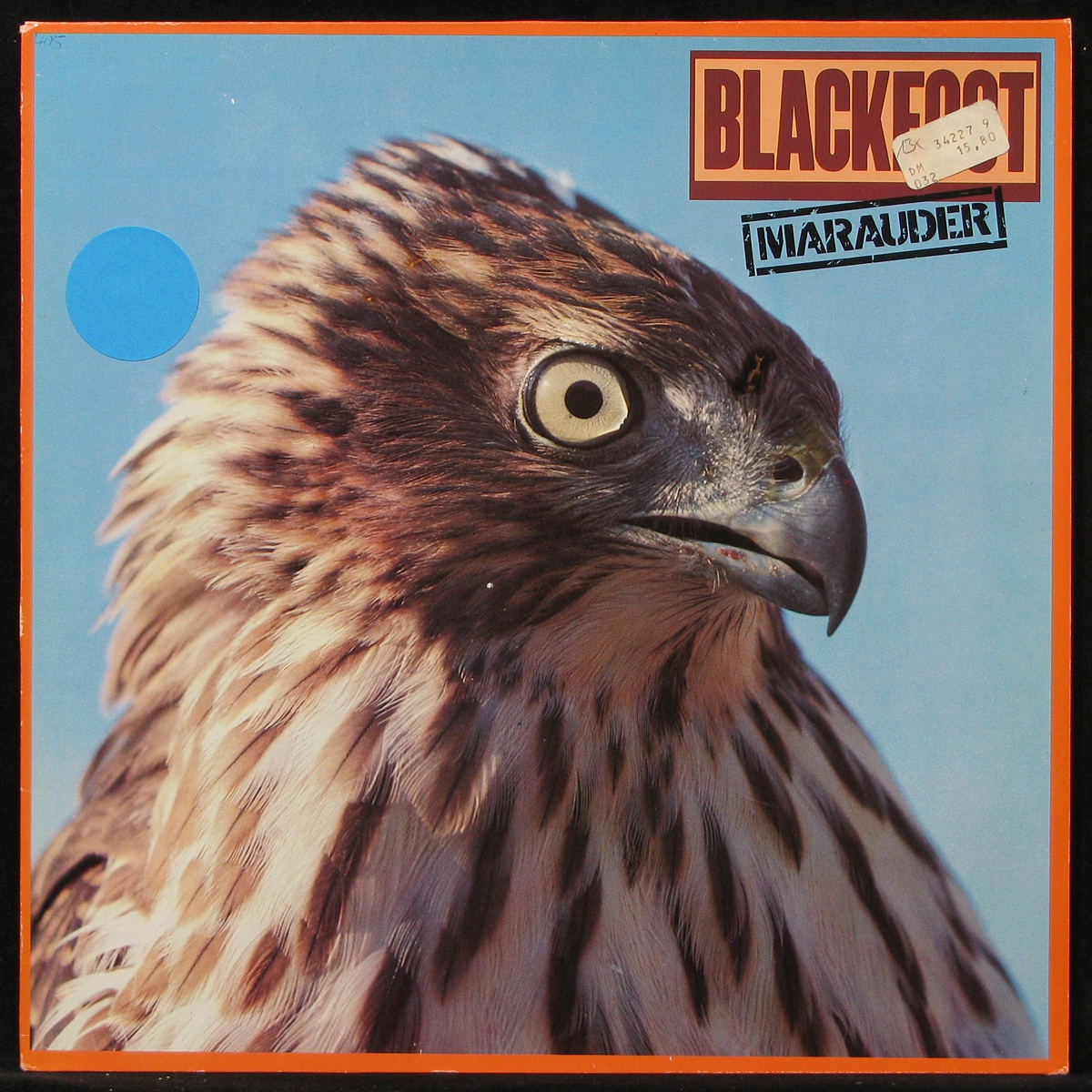 Пластинка Blackfoot - Marauder, 1981, EX+/NM, арт. 290175