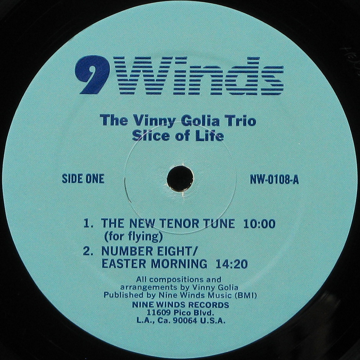 LP Vinny Golia Trio — Slice Of Life фото 2