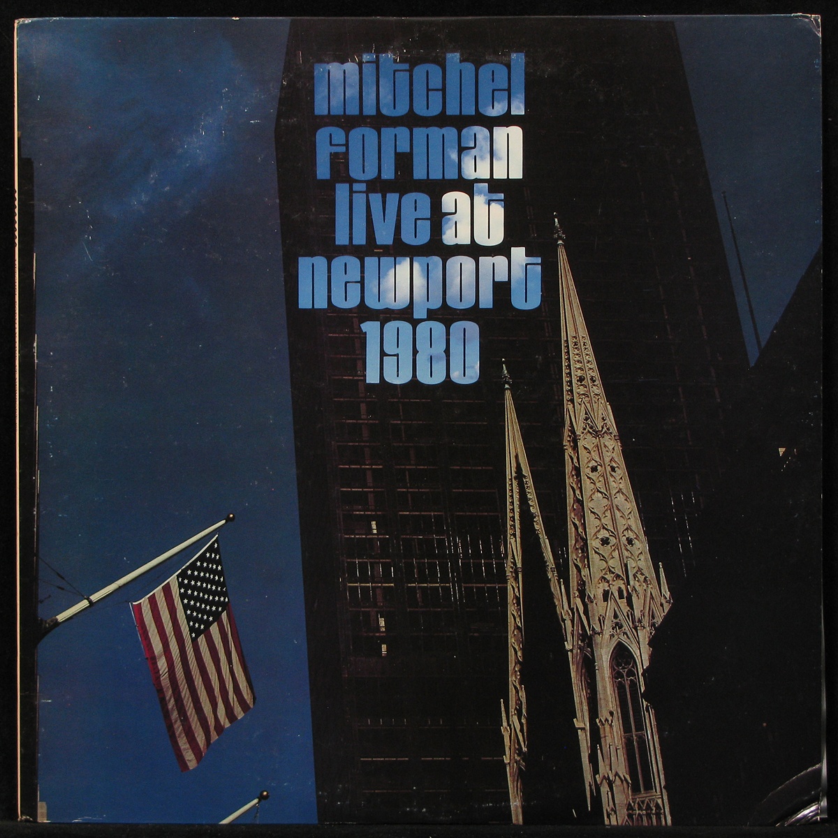 LP Mitchel Forman — Live At Newport 1980 (promo) фото