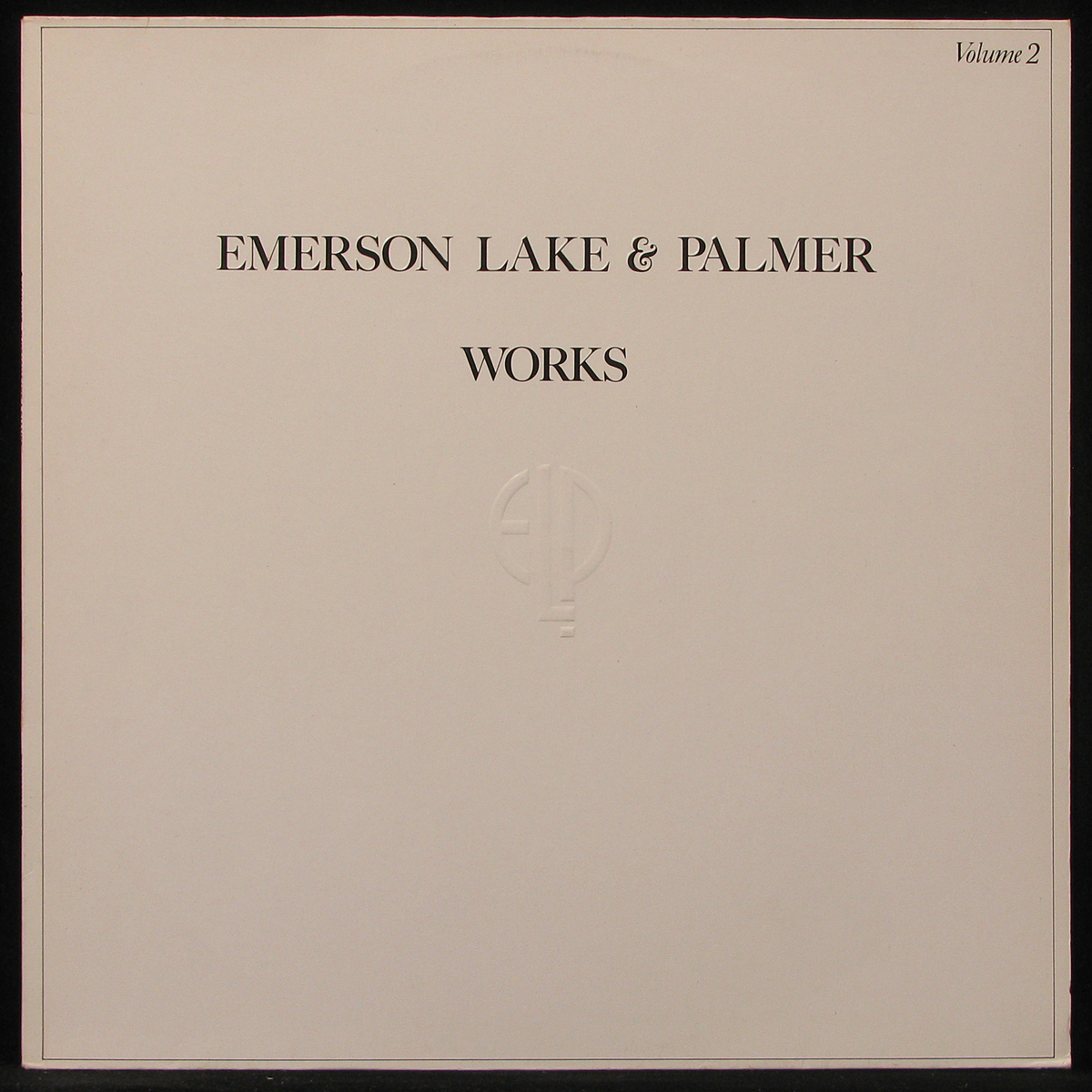 LP Emerson, Lake & Palmer — Works Volume 2 фото