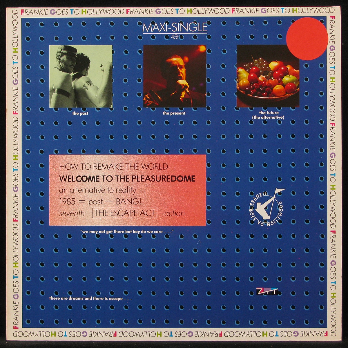 LP Frankie Goes To Hollywood — Welcome To The Pleasuredome (Real Altered) (maxi) фото