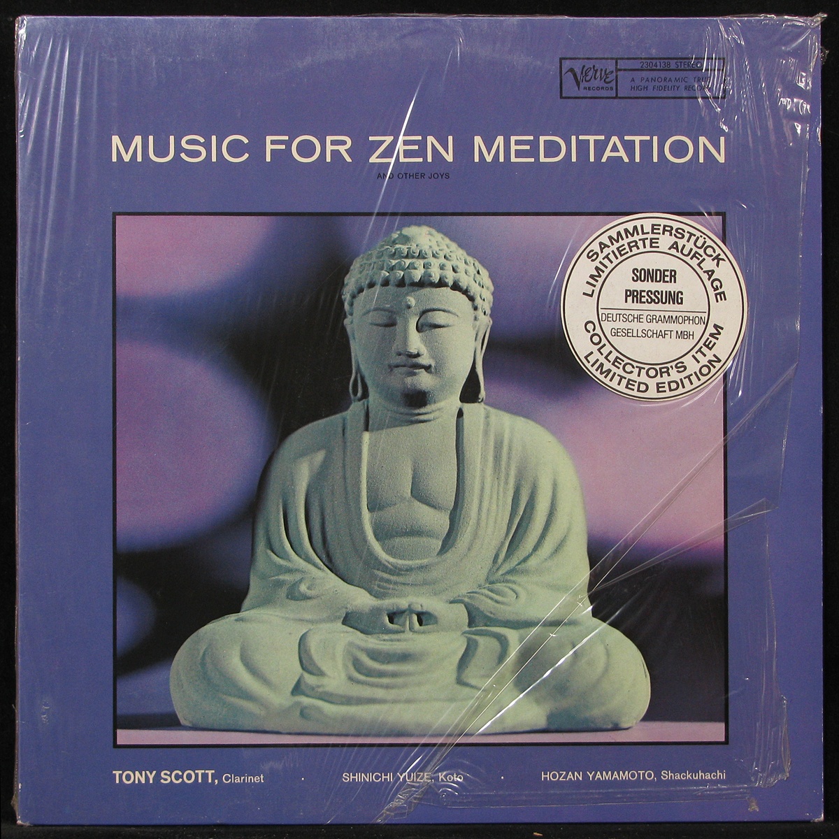 LP Tony Scott — Music For Zen Meditation And Other Joys фото