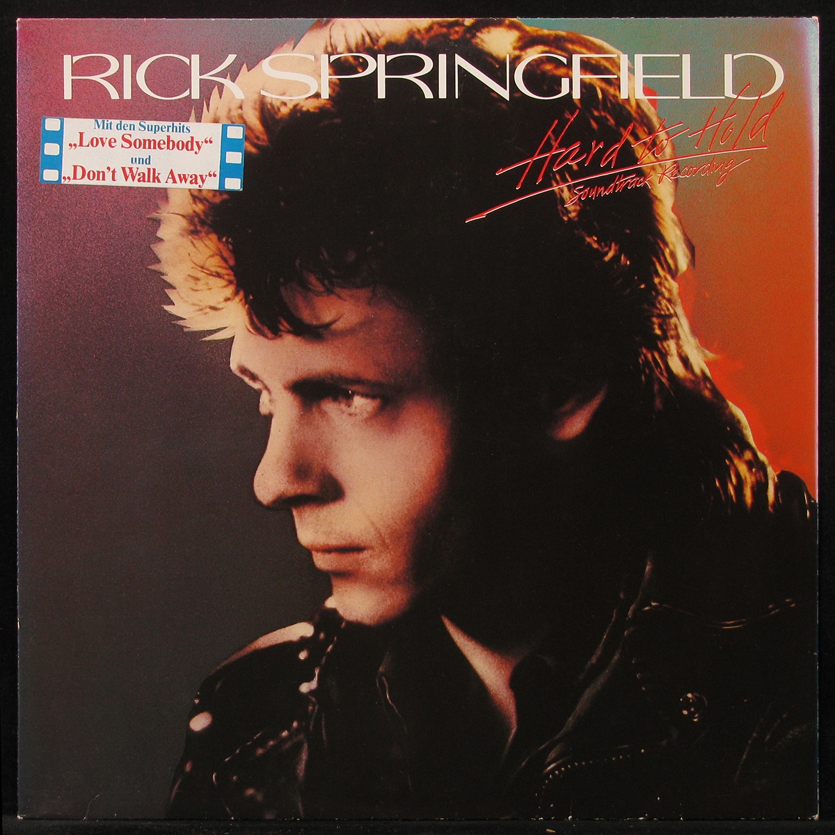 LP Rick Springfield — Hard To Hold фото