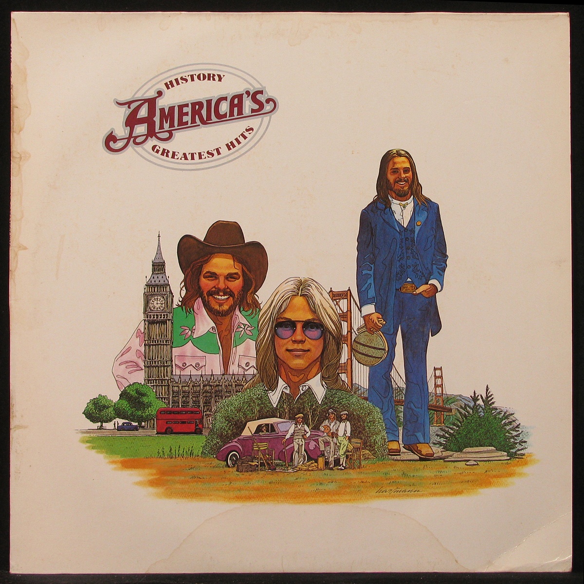 LP America — History - Americas Greatest Hits фото