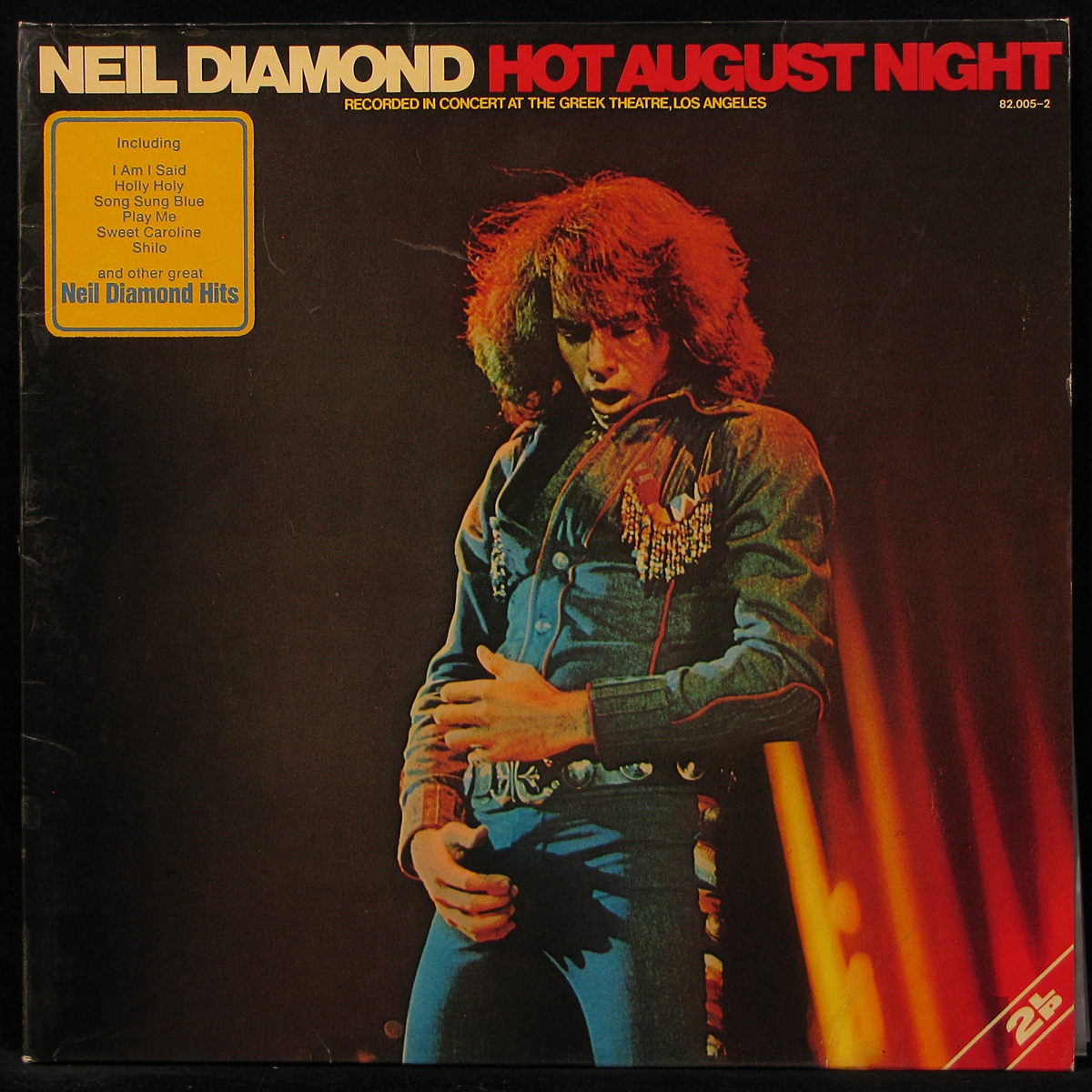 LP Neil Diamond — Hot August Night (2LP) фото
