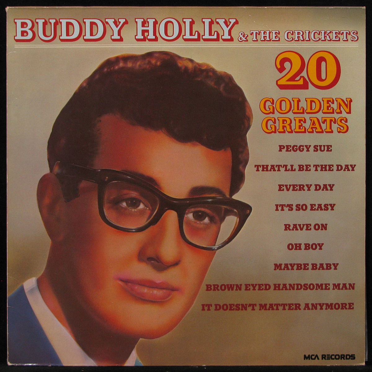 LP Buddy Holly & The Crickets — 20 Golden Greats фото