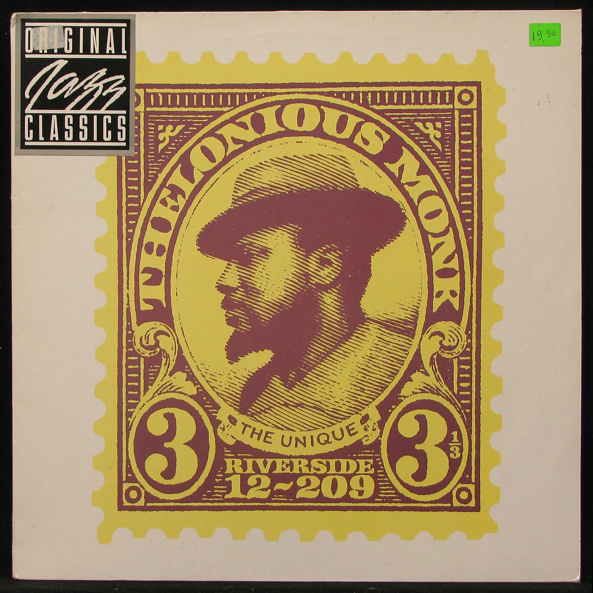 LP Thelonious Monk — Unique Thelonious Monk фото