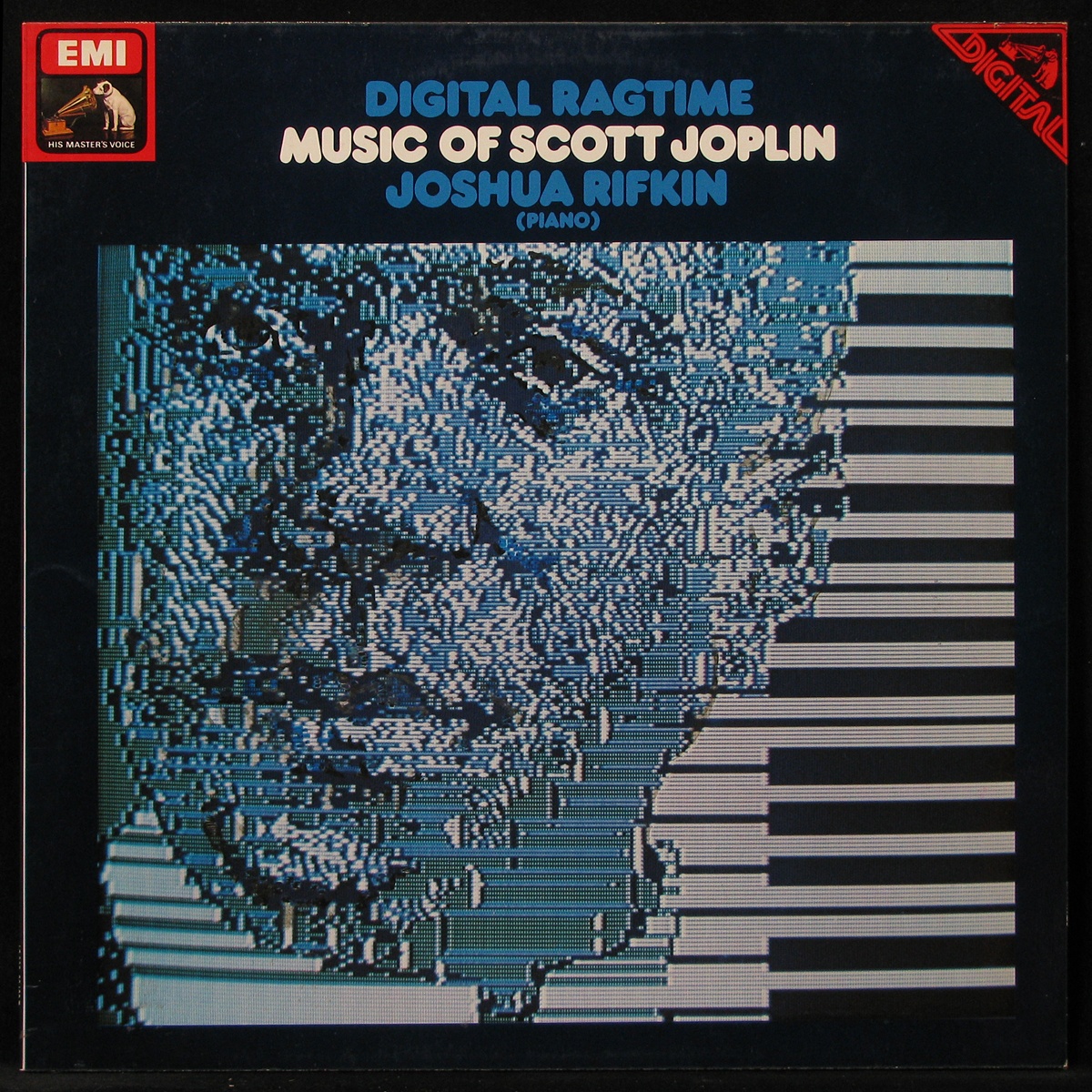 LP Joshua Rifkin — Digital Ragtime - Music Of Scott Joplin фото