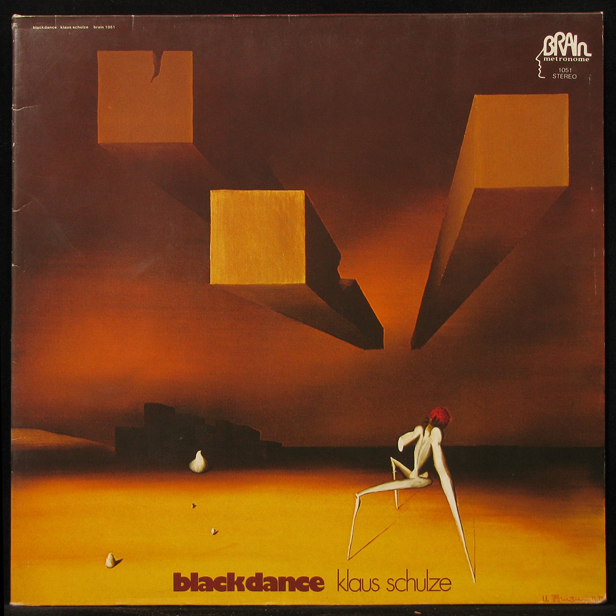 LP Klaus Schulze — Blackdance фото