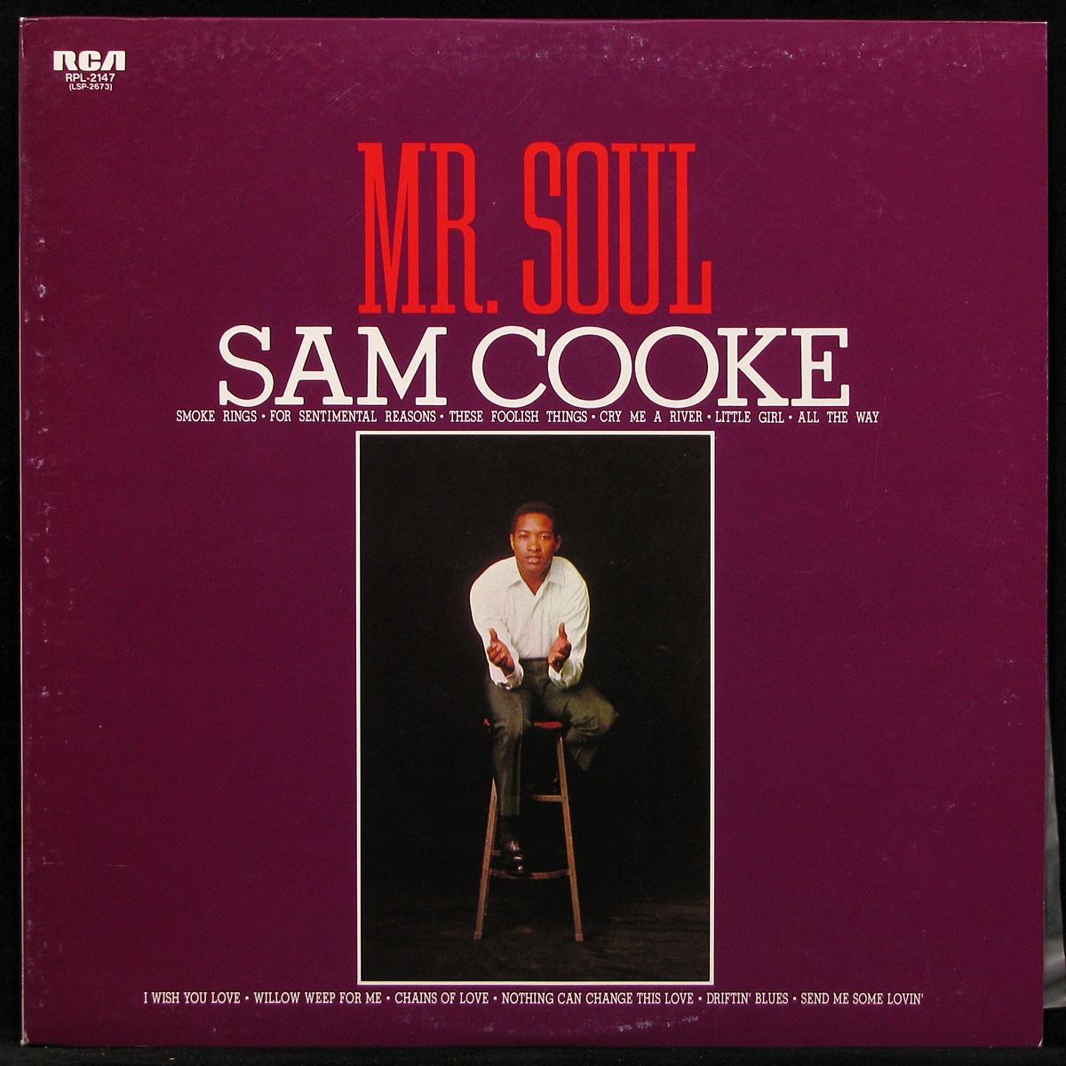 LP Sam Cooke — Mr. Soul фото