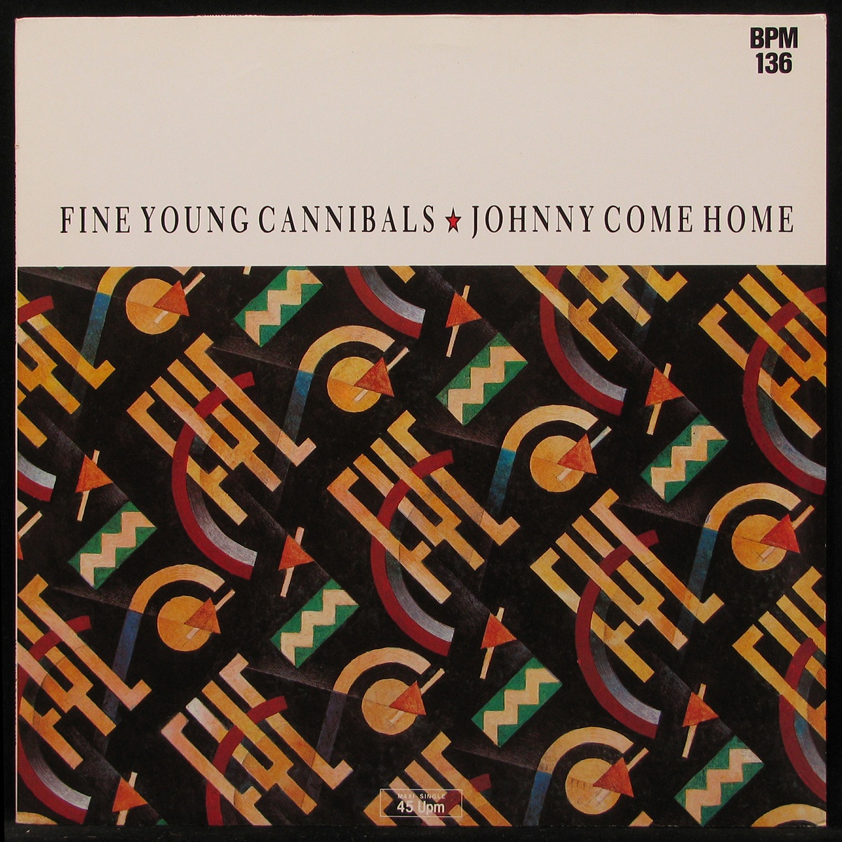 LP Fine Young Cannibals — Johnny Come Home (Extended Mix) (maxi) фото