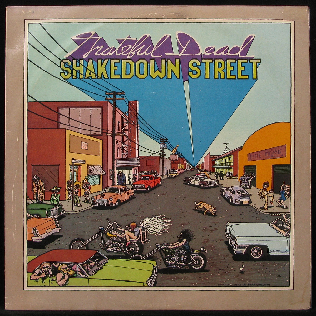 LP Grateful Dead — Shakedown Street фото