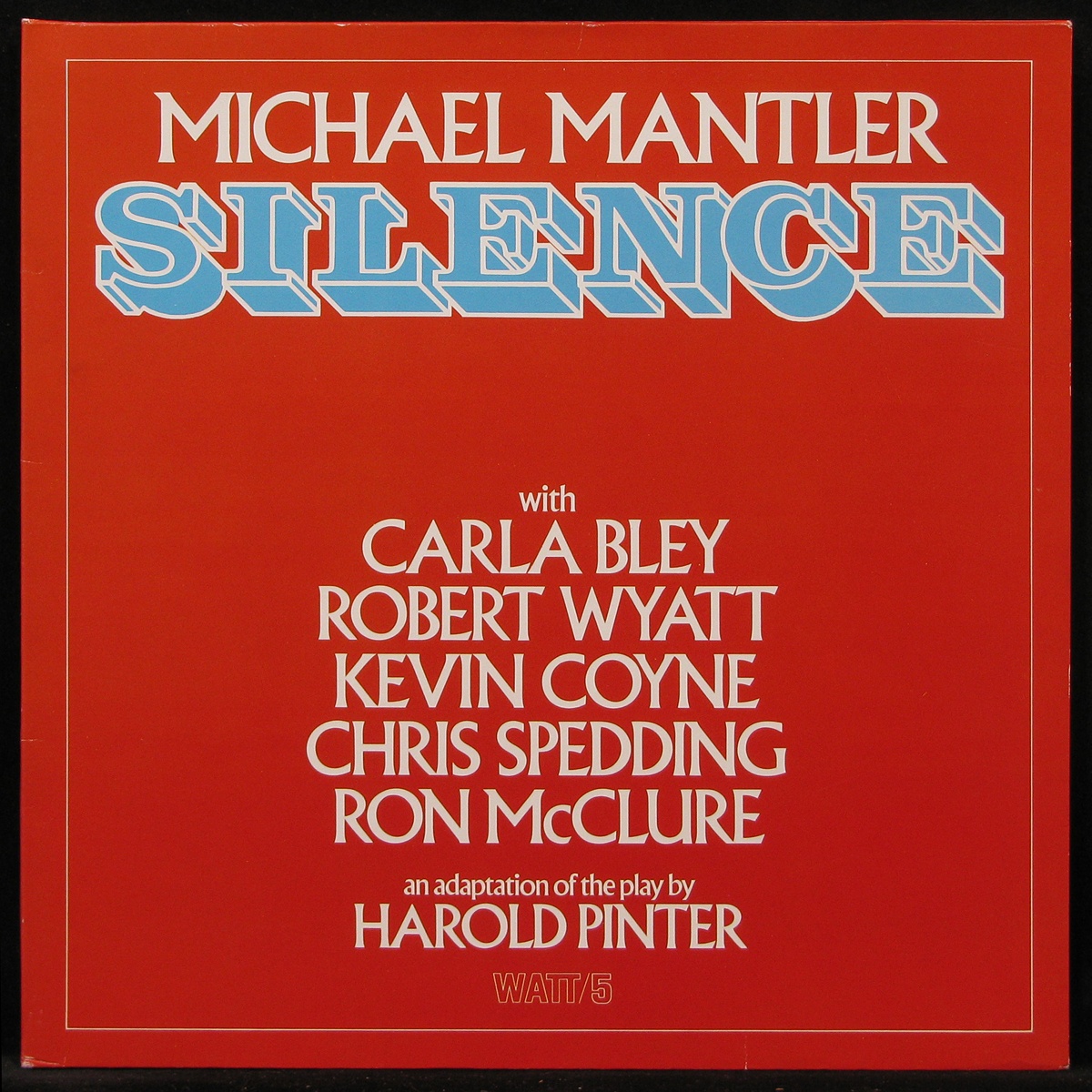 LP Michael Mantler — Silence фото