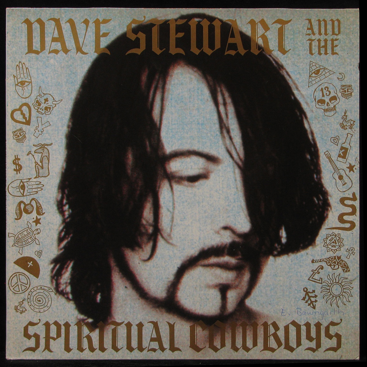 LP Dave Stewart And The Spiritual Cowboys — Dave Stewart And The Spiritual Cowboys (1990) фото