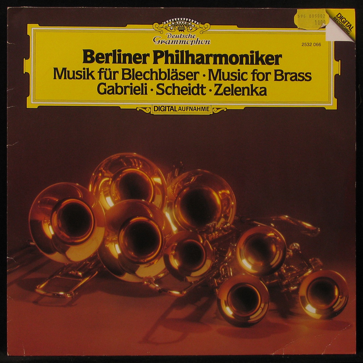 LP Berliner Philharmoniker — Musik Fur Blechblaser = Music For Brass фото