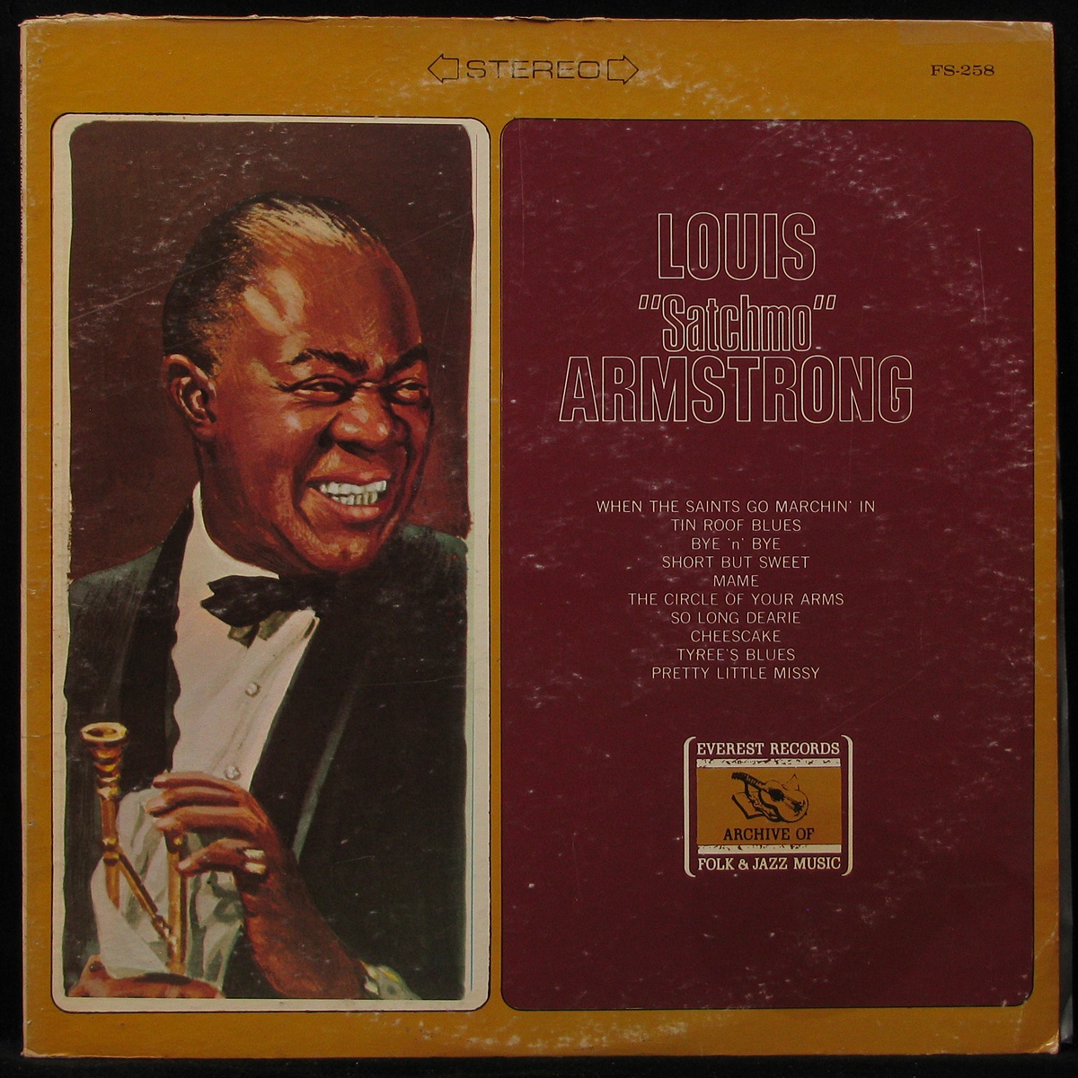 LP Louis Armstrong — Louis 'Satchmo' Armstrong фото