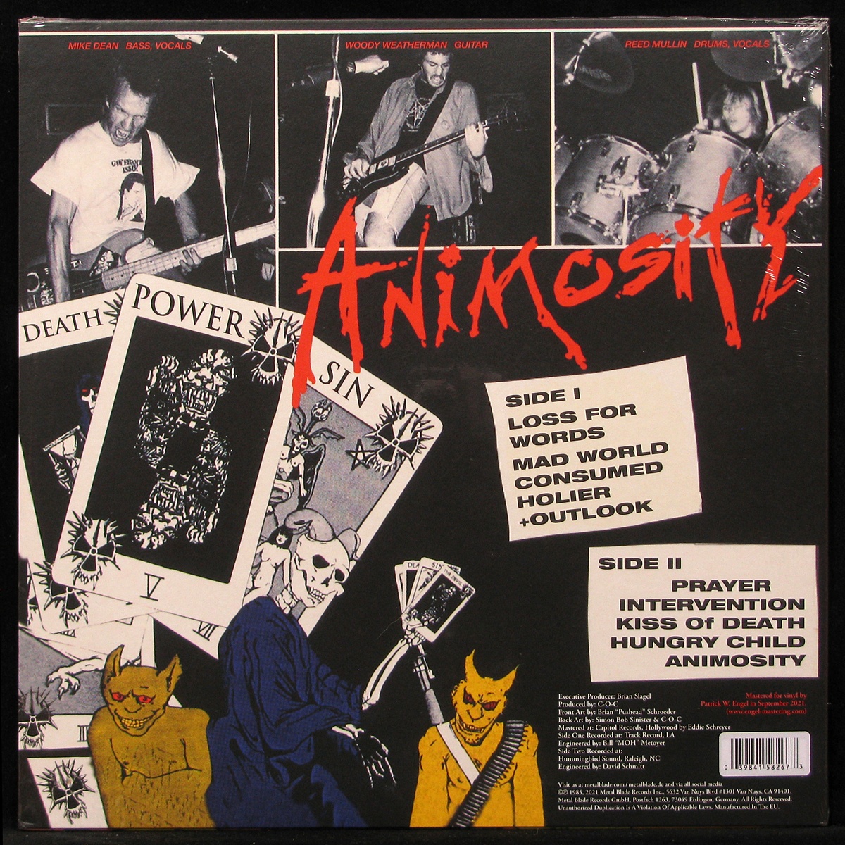 LP Corrosion Of Conformity — Animosity (coloured vinyl) фото 2