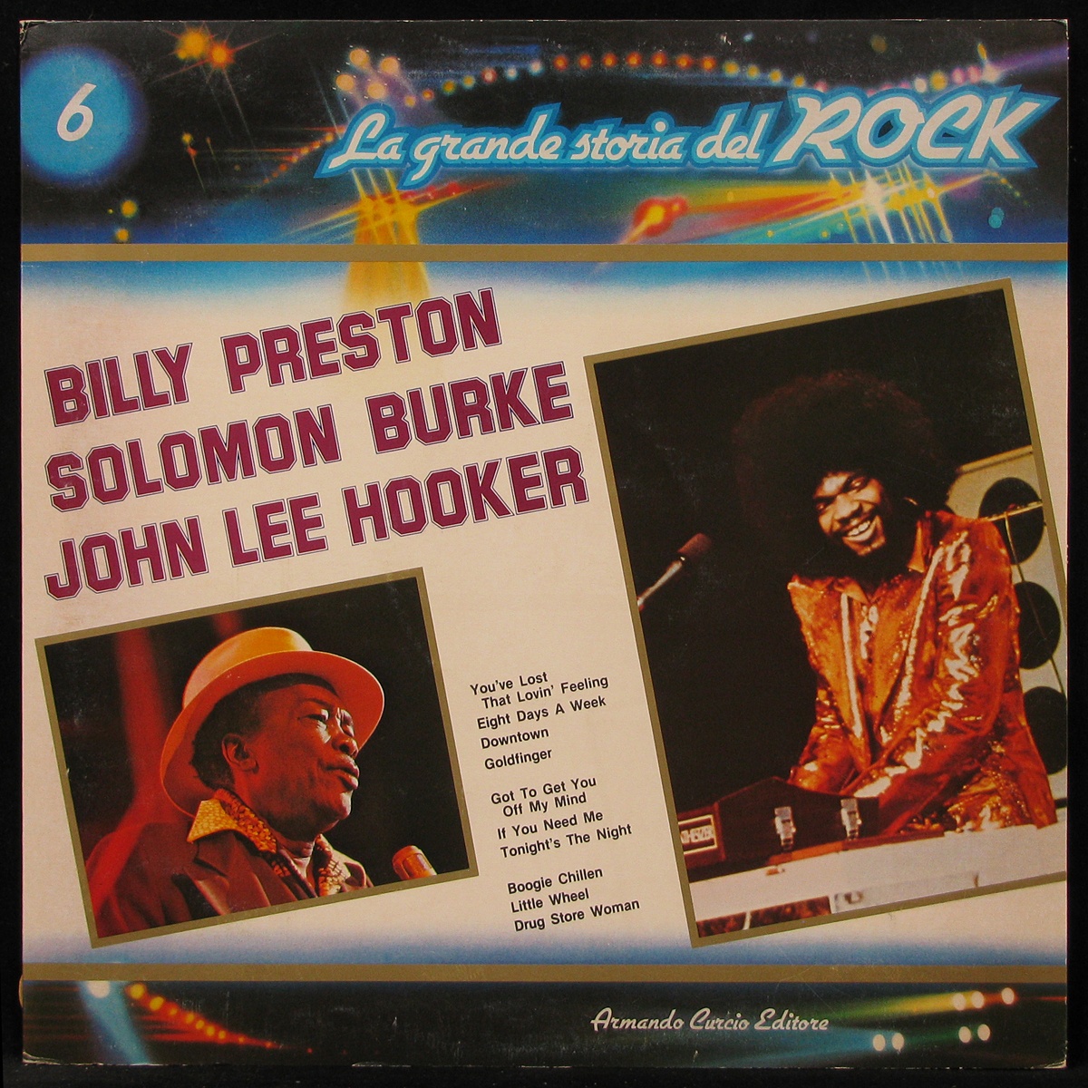 LP Billy Preston / Solomon Burke / John Lee Hooker — Billy Preston / Solomon Burke / John Lee Hooker фото