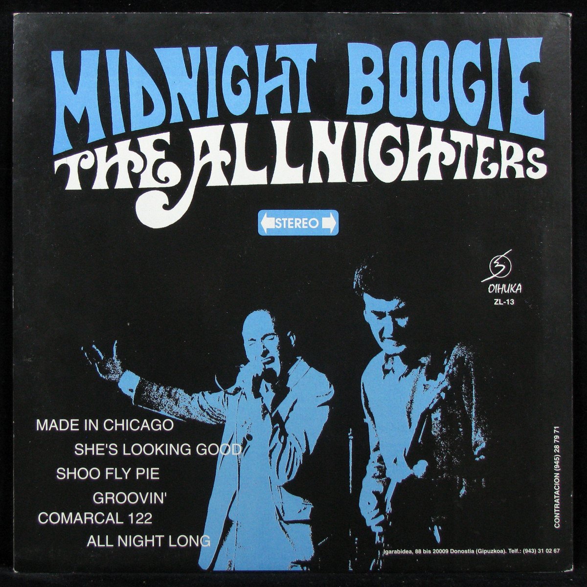 LP Allnighters — Midnight Boogie фото